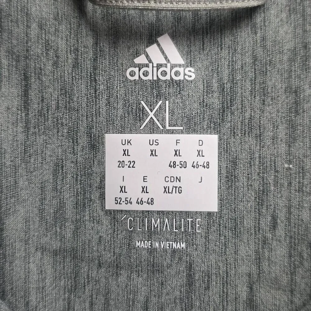 Adidas Nebraska Huskers Climalite 1/4 Zip Pullover XL
